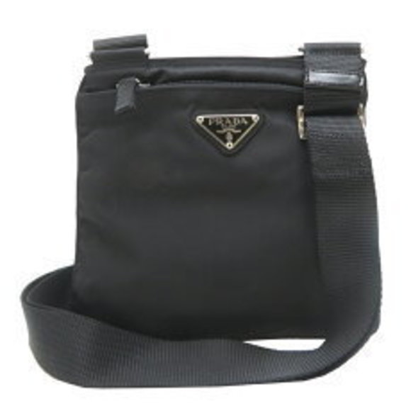Prada Shoulder Black Tessuto Black Bag Daikokuya Nero - Picture 1 of 8